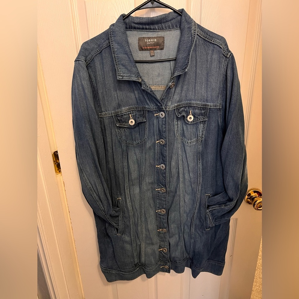 Long Jean Jacket Torrid 3